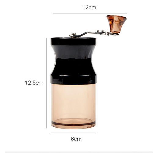 New hand-cranked household small coffee machine portable mini coffee bean grinder manual hand grinder bean grinder wholesale