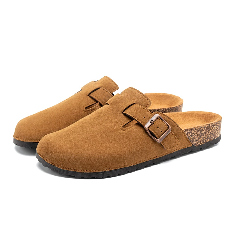 Кожаные ботинки на толстой подошве Birkenstock 2024 весна-лето, без шнурков, походная обувь, Birkenstock пробковая подошва, мужская и женская, универсальные