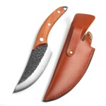 锻打小弯刀剔骨刀手工锻打分割刀特殊用途刀屠宰专用刀杀鱼切分割