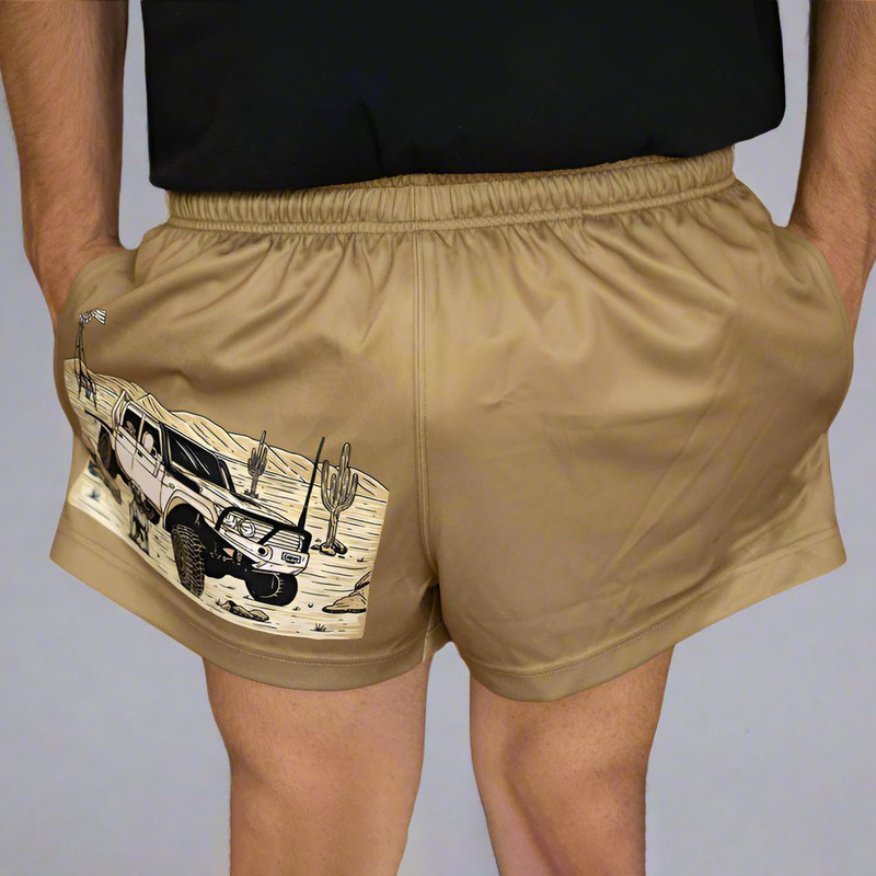 2025 New Summer American Football Training Shorts Nfl Team 3D Printing Quick-Drying Breathable Beach Sports