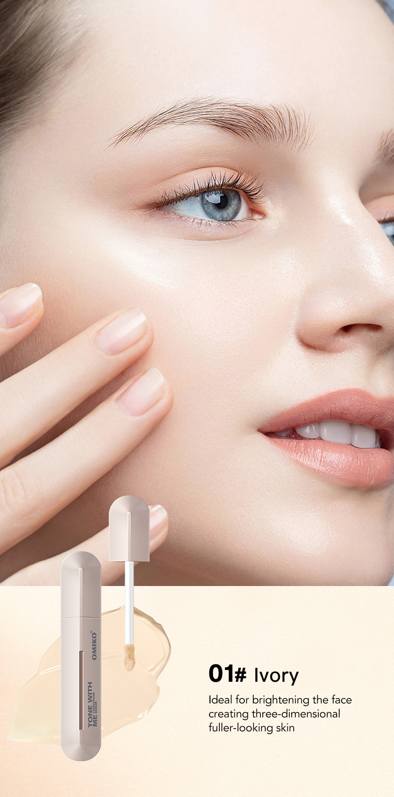 OMIKO Inglés Natural Brilliant Concelador