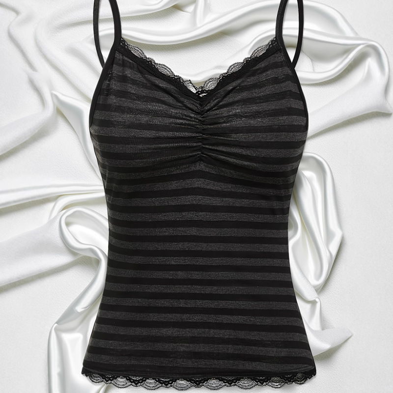 [Large Stock] Y2K Casual Front Pleated Sleeveless Camisole
