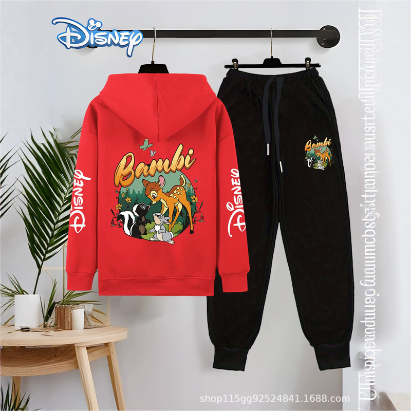 Spring and Autumn Fleece-Lined Hooded Sweatshirt Set for Men, Balance Letter Print, Warm Sports Casual Two-Piece Set