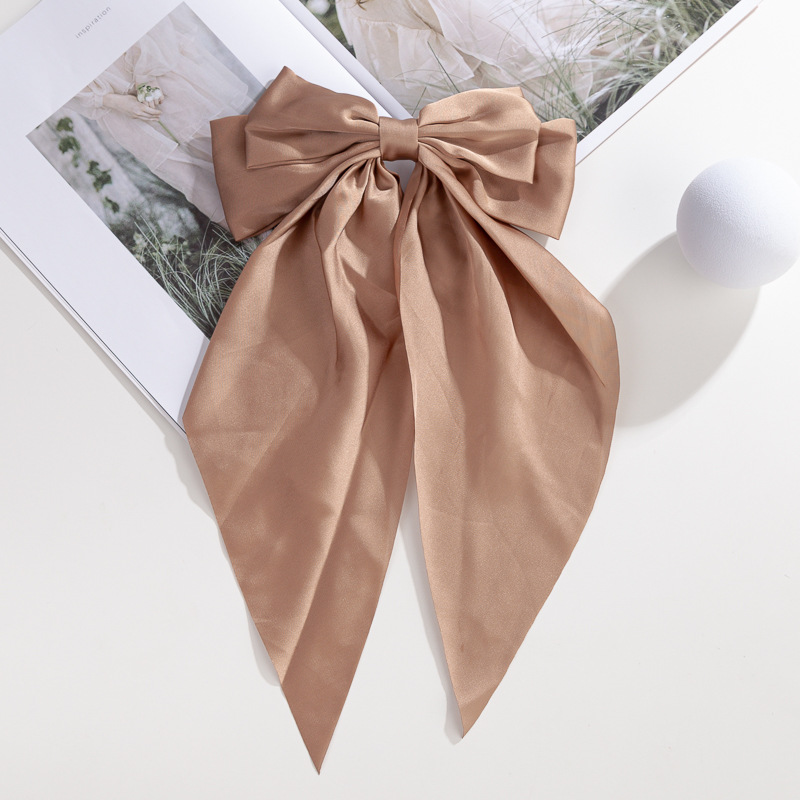 Casual, Holiday, Daily Occasion Elegant Sweet Women's Knot Butterfly Bow Knot Cloth Hair Clip