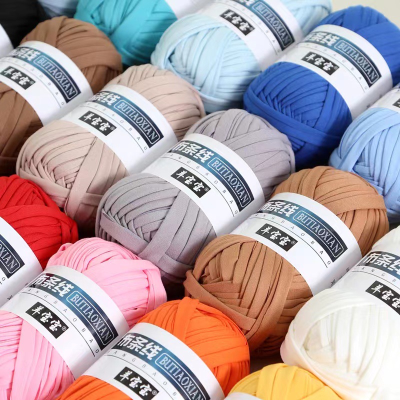 High-Elastic Band Corded Doll Slippers Hyunah Weaving Bag Handmade Knitting DIY Yarn Ball Manufacturer Wholesale