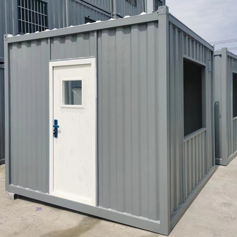 Caja corrugada contenedor casa sitio de construcción trabajador dormitorio sala de contenedores color placa de acero placa móvil al por mayor