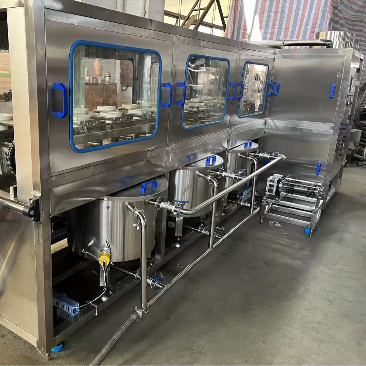 整套大桶饮用水灌装生产线 大桶桶装水生产线全自动饮料机械厂家