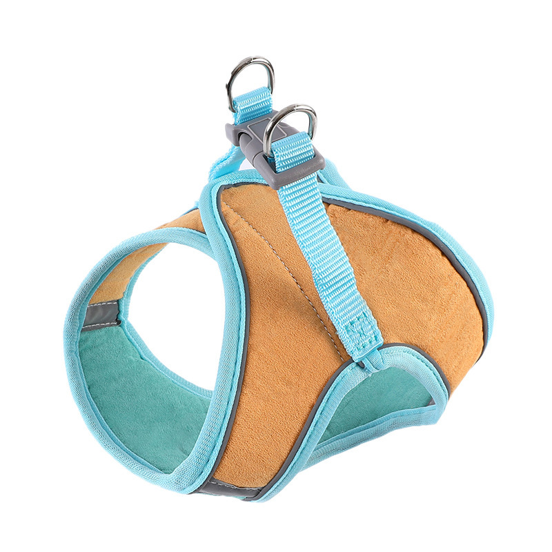 Tipo de gato cuerda de remolque correa de pecho anti-Romper lindo perro tirar cuerda caminar gato caminar cuerda de perro