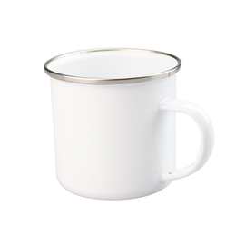 现货搪瓷杯热转印搪瓷 涂层搪瓷杯不锈钢包边搪瓷杯厂家直供批发