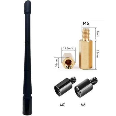 vehicle antenna, Modified Antenna Simple Car - m6-to-chevrolet-adapter-with-hole