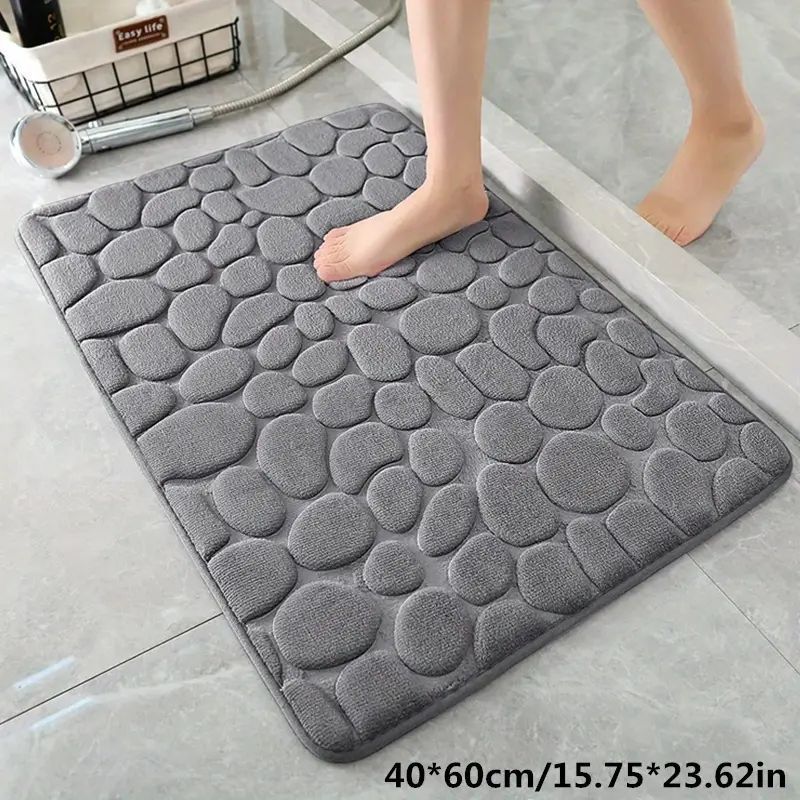 Transfronterizos venta caliente Amazon para alfombra de baño de coral alfombra de absorción de agua antideslizante alfombra de relieve puede ser un agente