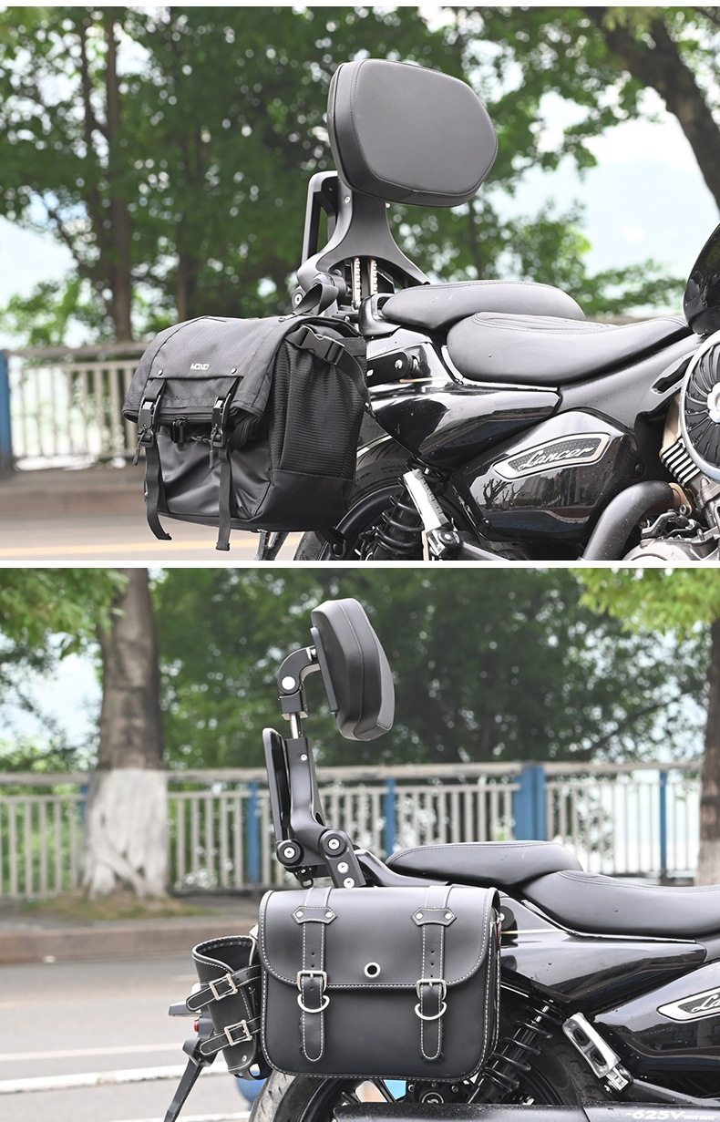 Suitable for Excelle 625V Foldableing Backrest Telescopic Motorcycle Seat Driver Backrest Passenger Backrest Modification Accessories