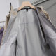 Curl BT flat for men and women with outdoor anti-peak anti-water-splashing armpit zipper full-body pressure glue hard shell jacket jacket