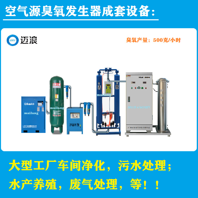 迈浪500克1000克臭氧发生器大型工厂车间净化臭氧消毒机污水处理
