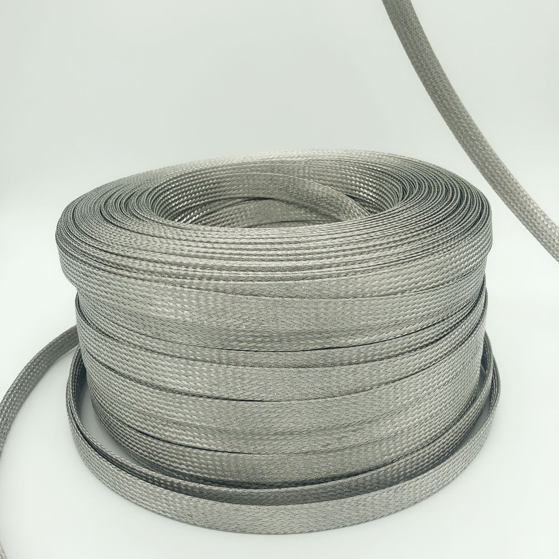 厂家直供不锈钢304编织线6平方宽度11mm  10平方16mm宽度