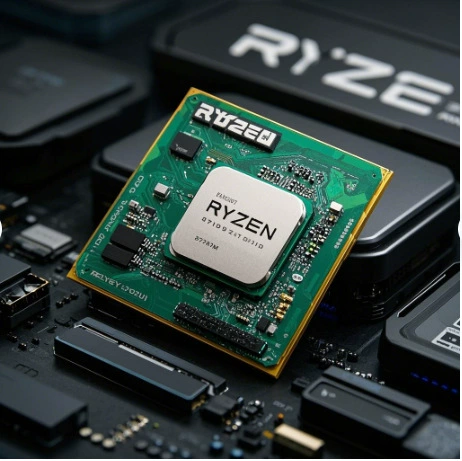 CPU серии Ryzen Rylang R7 9800X3D R5 5000 7000, 6 ядро 12 ядер новые коробки