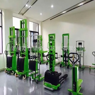 Convenient Stacker 1 Ton Electric Forklift with Vehicle, Electric Self-Lifting Truck for Loading and Unloading, Self-Lifting Forklift