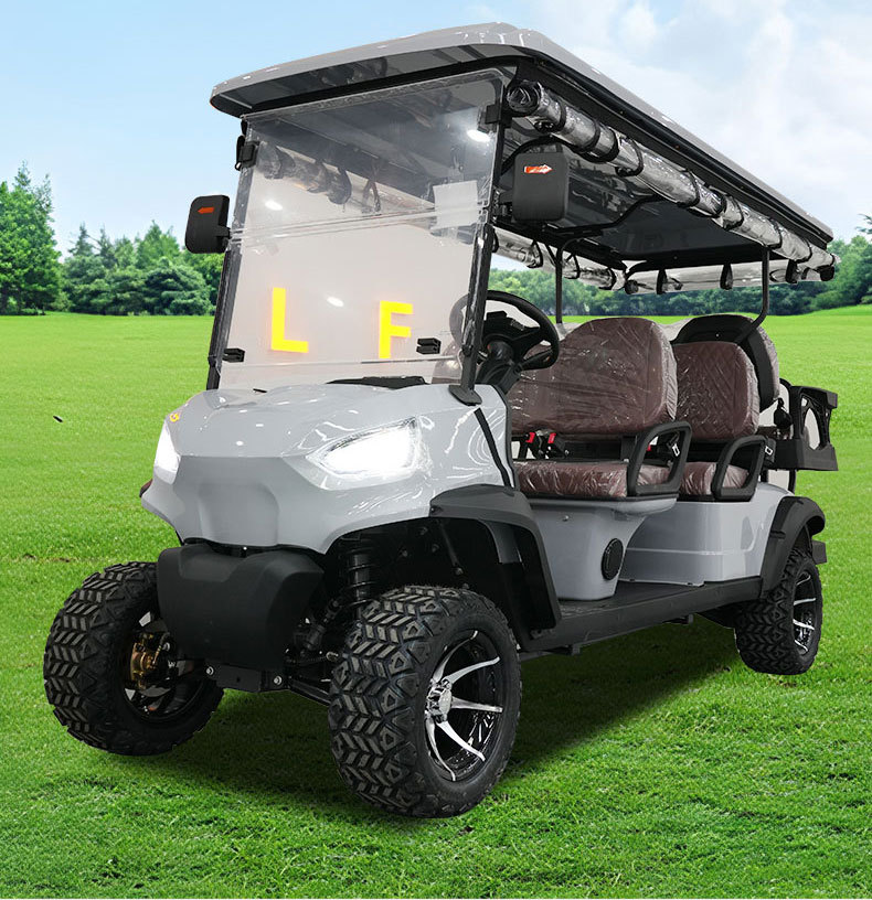Golf Carts for Export: 2-Seater, 4-Seater, 6-Seater, 8-Seater Electric Golf Carts for Tourist Attractions, Amusement Parks, and Private Properties