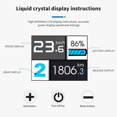 Elektromobil cihazları power-assisted modification accessories TFT-UKC3