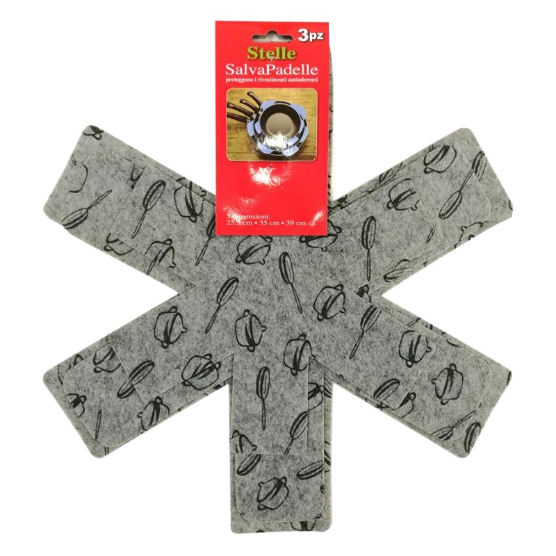 Factory Direct Supply Anti-Scalding Insulation Protective Pad Non-Woven Pot Bottom Protective Pad Non-Slip Printed Felt Pot Pad Combination Pack
