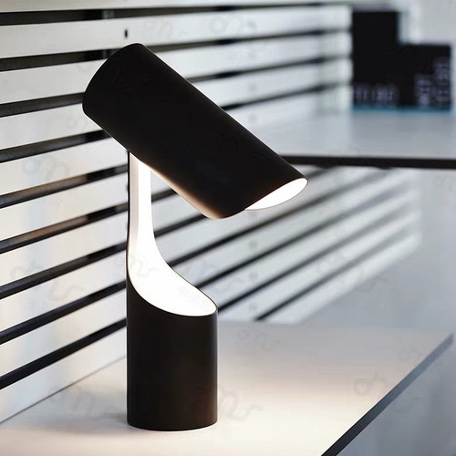 Postmodern ins living room study bedroom bedside eye protection table lamp designer simple personality creative reading lamp