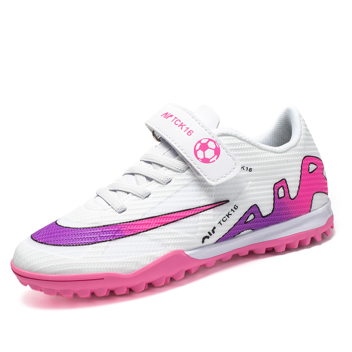 2025 nuevo entrenamiento de clavos transfronterizos zapatos juveniles zapatos deportivos para niños zapatos de fútbol antideslizantes para hombres y mujeres