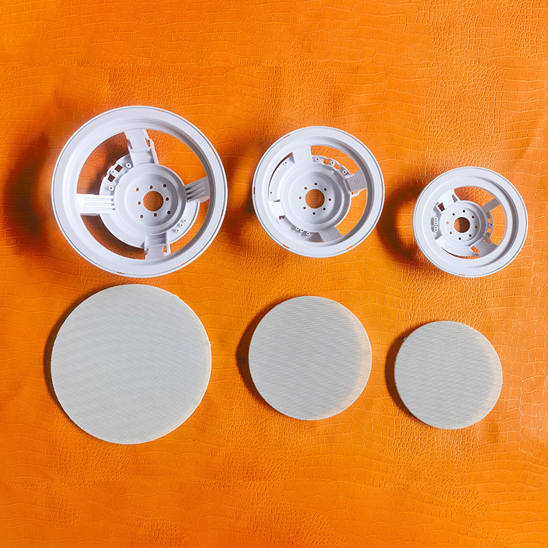 卸売りabs材質トップスピーカー部品スマートホーム取付便利トップスピーカーケースプラスチック部品|undefined