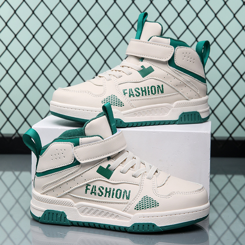 Factory direct supply of children's shoes, wholesale boys' shoes, white shoes, children's sneakers, cross-border girls' shoes, medium and large children's sports shoes