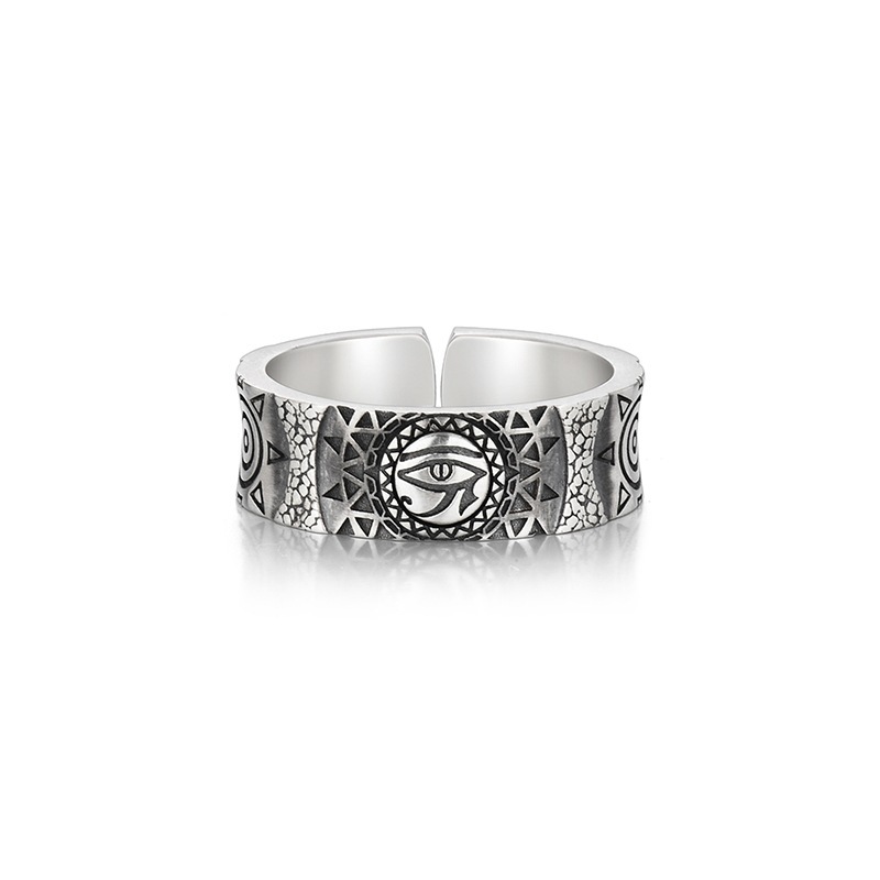Small retro adjustable ring