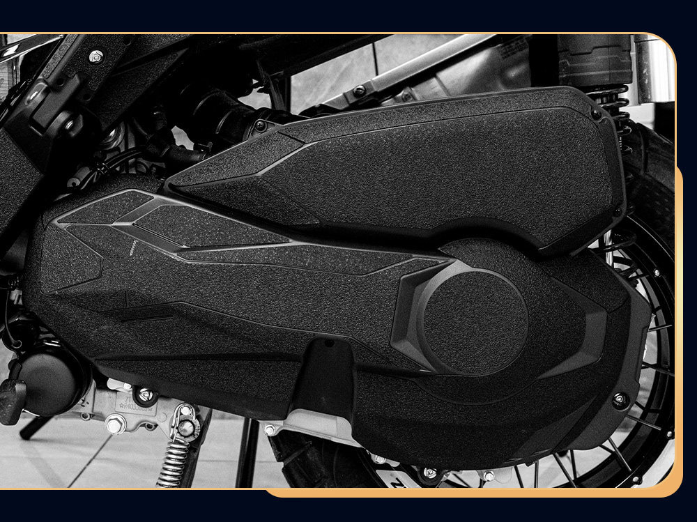 Suitable for 24-26 Zontes 368g Modified Accessories, Thickened Armor Stickers, Body Anti-Scratch Protection Rubber Film