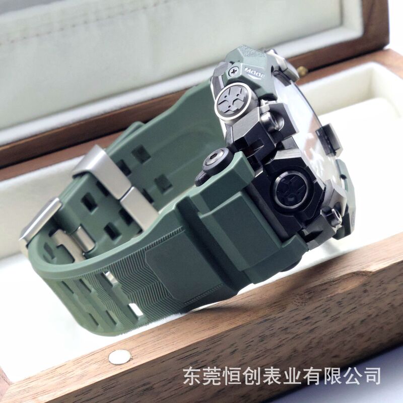 Suitable for Casio Watch Strap G-Shock Third Generation Big Mud King Gwg-B1000 Resin Rubber Watch Accessories for Men