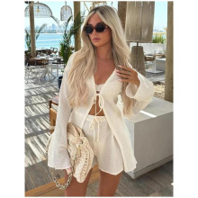 V 31395 Elegant Top Short Women Set �����������¶̿���