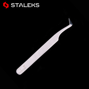 STALEKS eyelash forceps flowering single tweezers high precision clip eyelash teacher TE-41-6