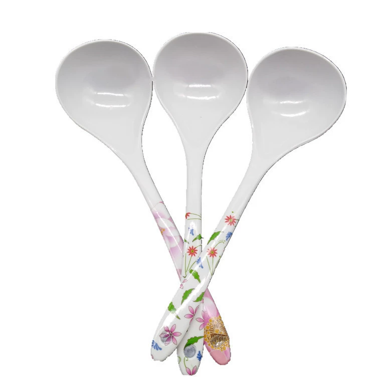 205 меламиновая ложка для еды, ложка смолы, ложка, ложка, имитация фарфоровой ложки, ресторан, столовая посуда, длинная ручка, белая ложка оптом