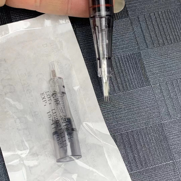 免麻三劍俠針頭 三槍針 免麻機器通用針三單針點刺唇霧眉針三槍機