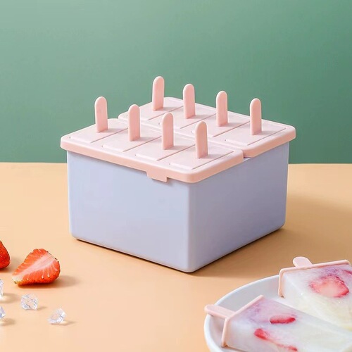 Popsicle model popsicle home-made mini ice cream ice cream mold silicone cover old popsicle mold artifact