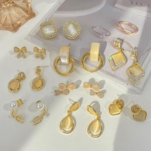 独特气质轻奢猫眼石耳环女2023年新款小众耳坠高级感耳饰时尚耳扣