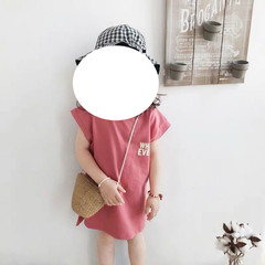 夏季新款棉女童連衣裙2022韓版洋氣寬鬆小童可愛公主裙寶寶裙0034