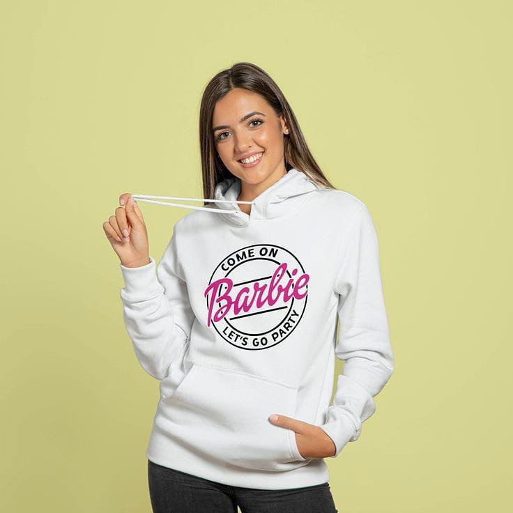 barbie barbie printed pattern AliExpress ebay popular European and American all-match hoodie foreign trade hot sale barbie barbie printed pattern AliExpress ebay popular European and American all-match hoodie foreign trade hot sale