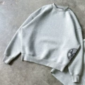 Gray crew neck