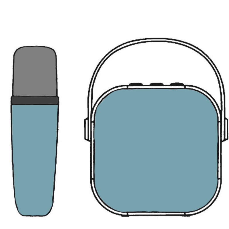 K12 altavoces bluetooth todo en uno kara portátil canto mini bluetooth inalámbrico bluetooth sonido cantantes