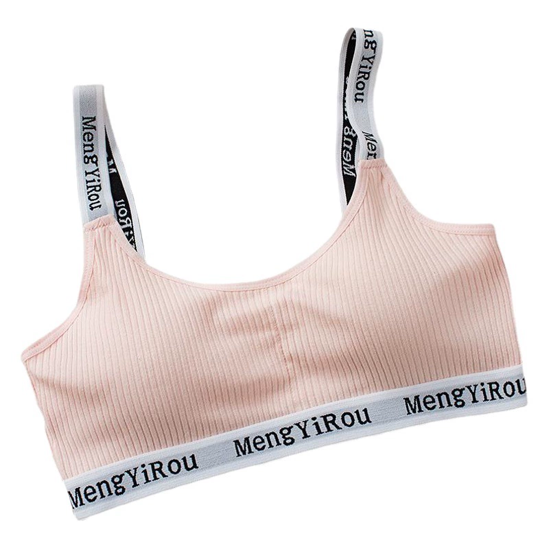 [В наличии и быстрая доставка] Развивающий маленький жилет для девочек 11-18 лет, бюстгальтер для начальной и средней школы, нижнее белье для больших девочек