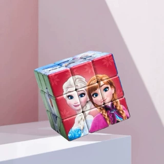 迪士尼TsumTsum三阶魔方儿童益智玩具卡通动漫旋转解压智力玩具