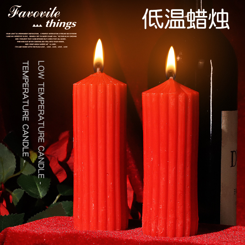 Jiuai Rose Low-Temperature Massage Candle Soy Wax Couples Sensory Play — detail image 6