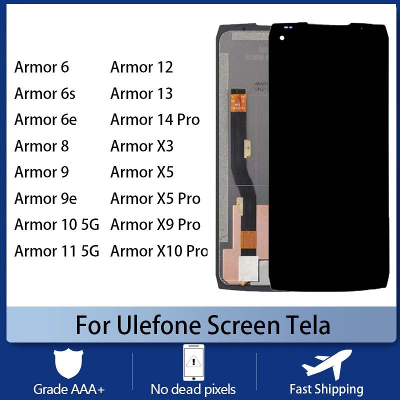 Comercio exterior mayorista aplicable Ulefone Armor 10 / 11 / 18 / 19 Nota conjunto de pantalla de pantalla de teléfono móvil