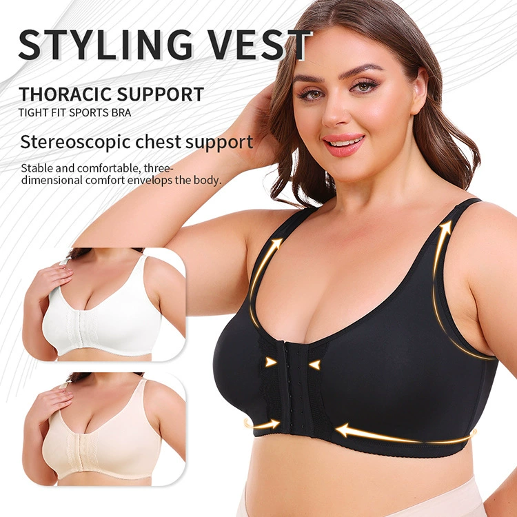 TOPMELON трансграничный экспорт плюс толстая полная чашка большого размера, тонкий бюстгальтер, обтягивающий грудь, бюстгальтер W 210812