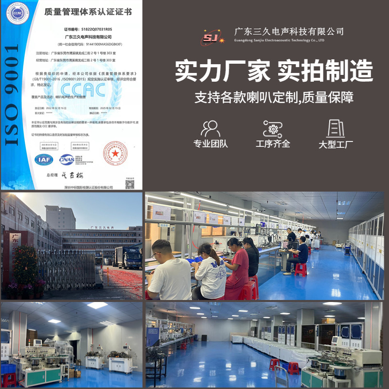 2415腔体喇叭智能门锁医疗检测设备语音提醒正出音扬声器立体声|undefined
