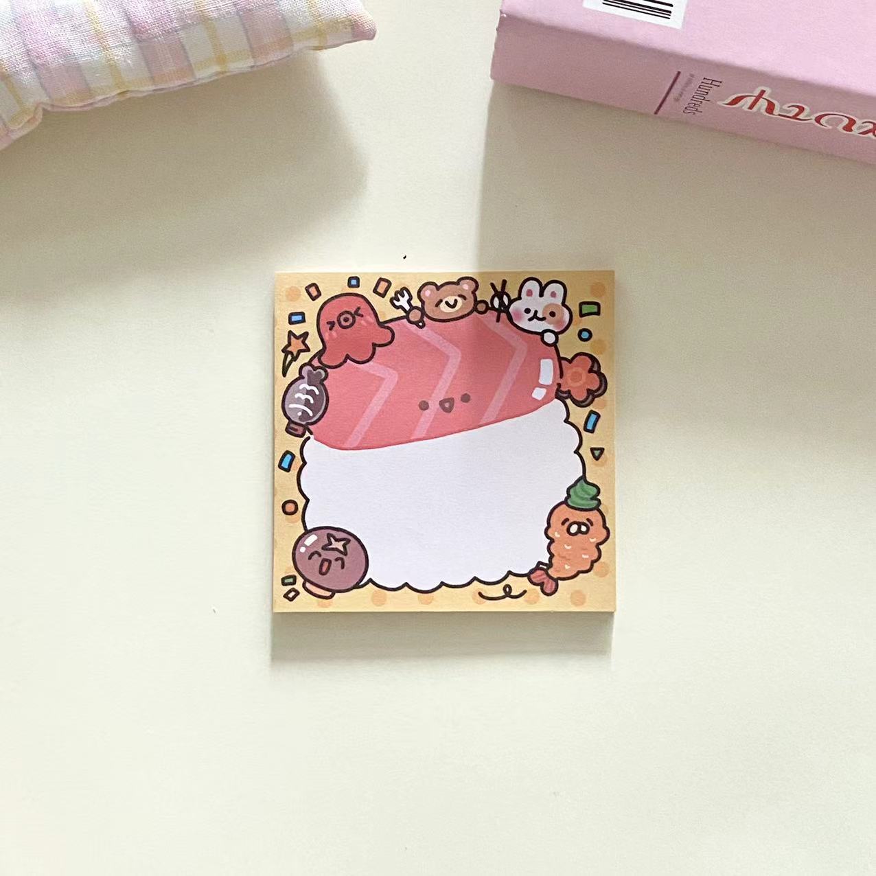 어린애 같은 스티커 메모 - 스시