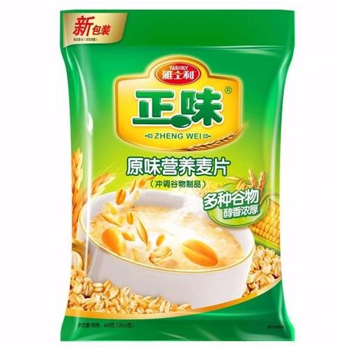 January 24, Yashili Original Nutritional Oatmeal 600g Bag Milk Wheat Fragrance Breakfast Oatmeal Wholesale