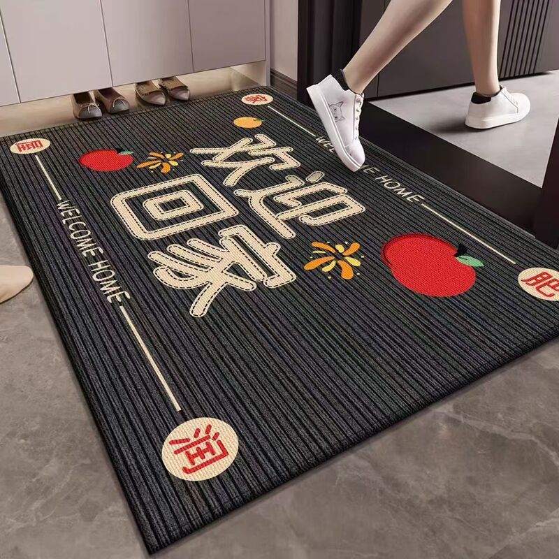 シンプルな入戸床マット汚れに強い玄関の玄関の足マット家庭用耐摩耗性除塵玄関のじゅうたんは代発できる|undefined
